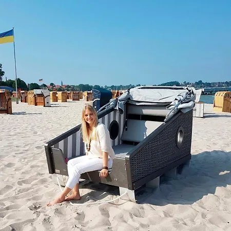 Schlafstrandkorb Nord -hoehe Jungfernstieg Luksustelt Eckernförde