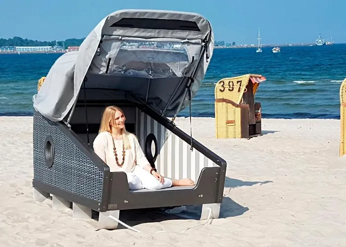 Οργανωμένο κάμπινγκ Schlafstrankorb Nord Friends&family, Meerwasserwellenbad Eckernförde